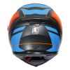 AGV K5 S MPLK Core (matná) helma černá/modrá/oranžová vel.XS